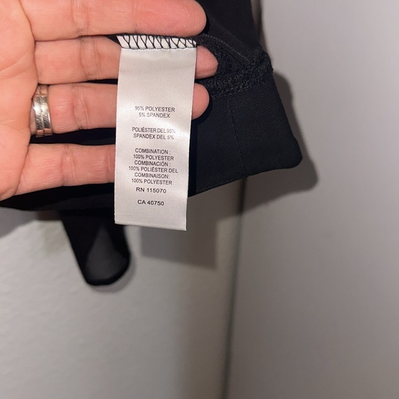 Black lightweight Sheer Formal Cover Up - Picture 3 of 5